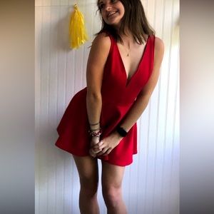 NEW Lulus Red Romper